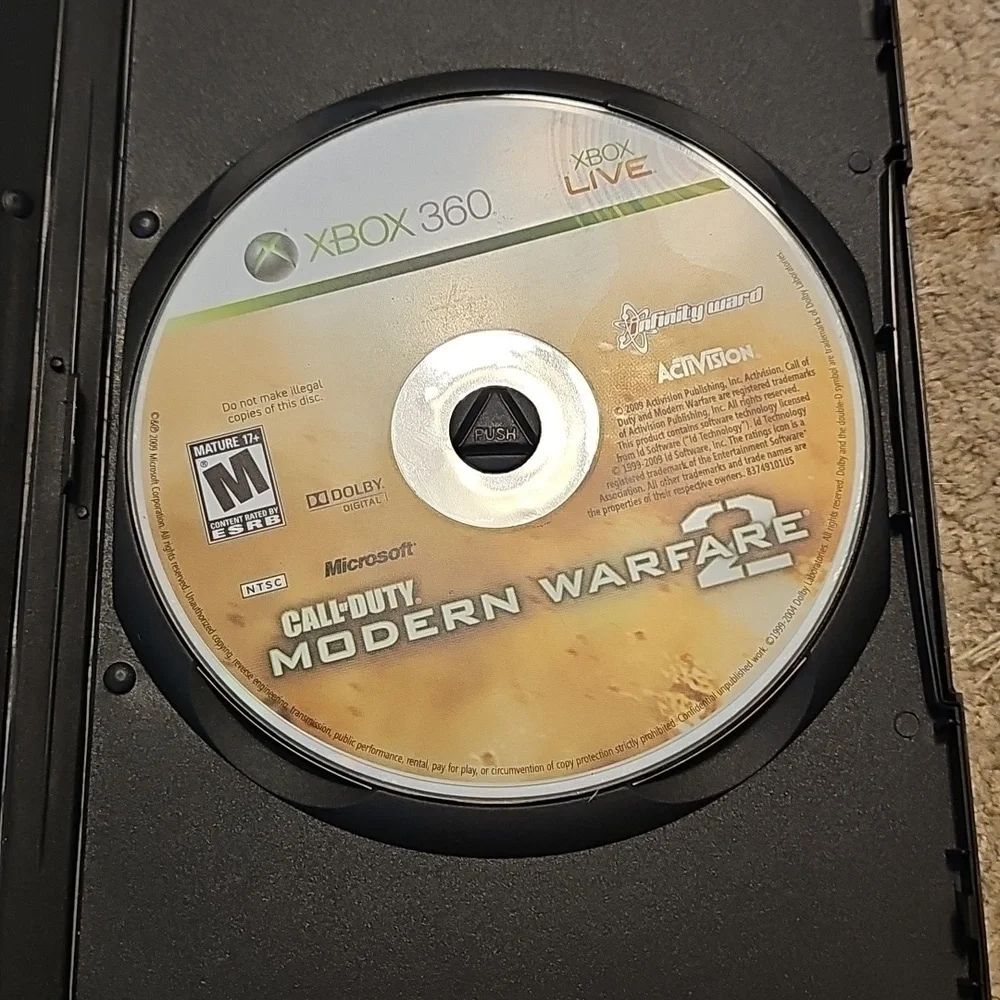 Xbox 360 Call Of Duty Mod Warfare 2